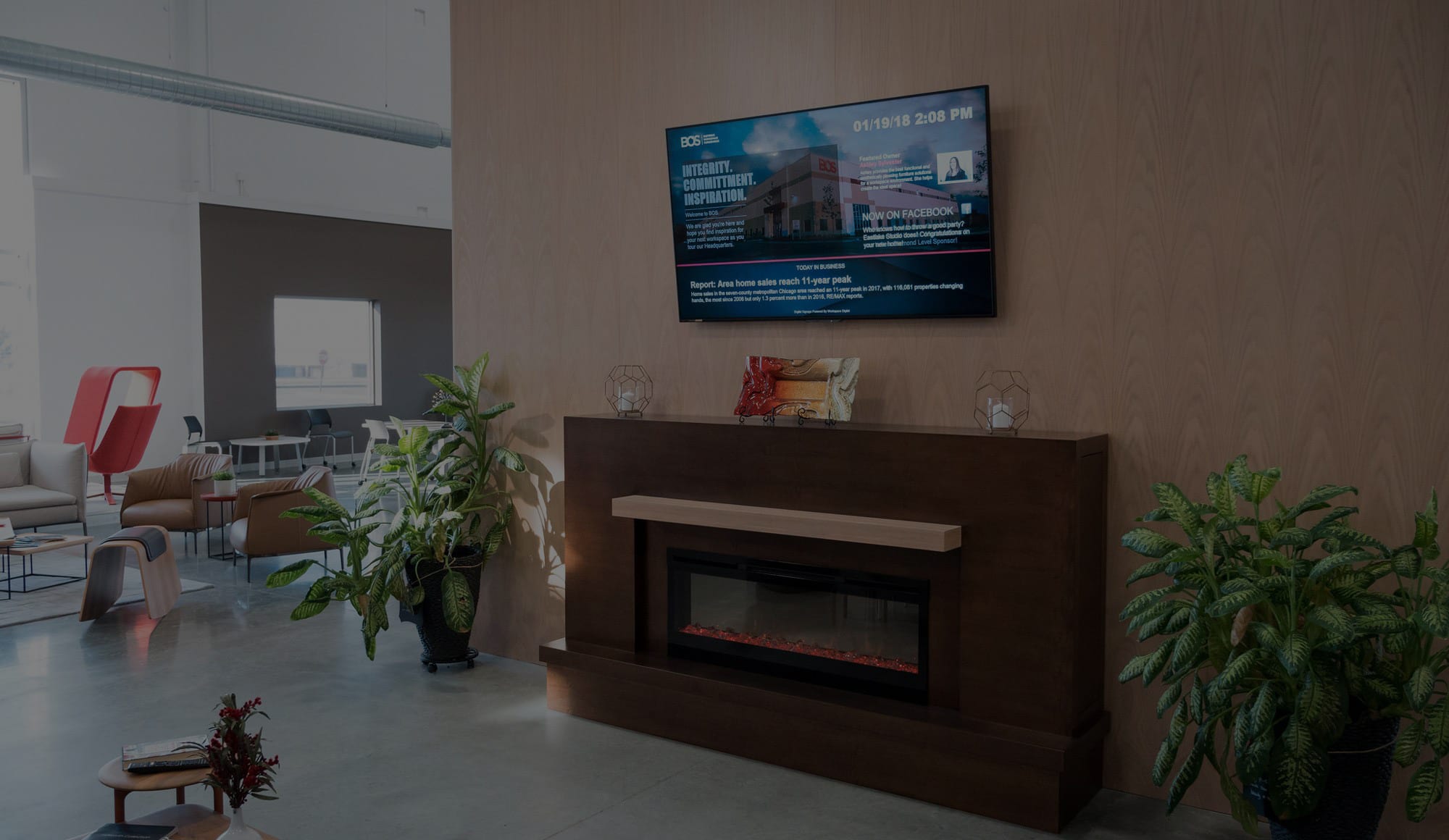 Five Ways to Create A Better Place to Work with Digital Signage