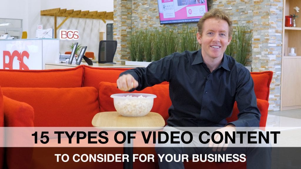 15 types of video content different video content