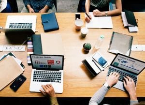 Qualities of a Great Digital Agency blog post team workspace