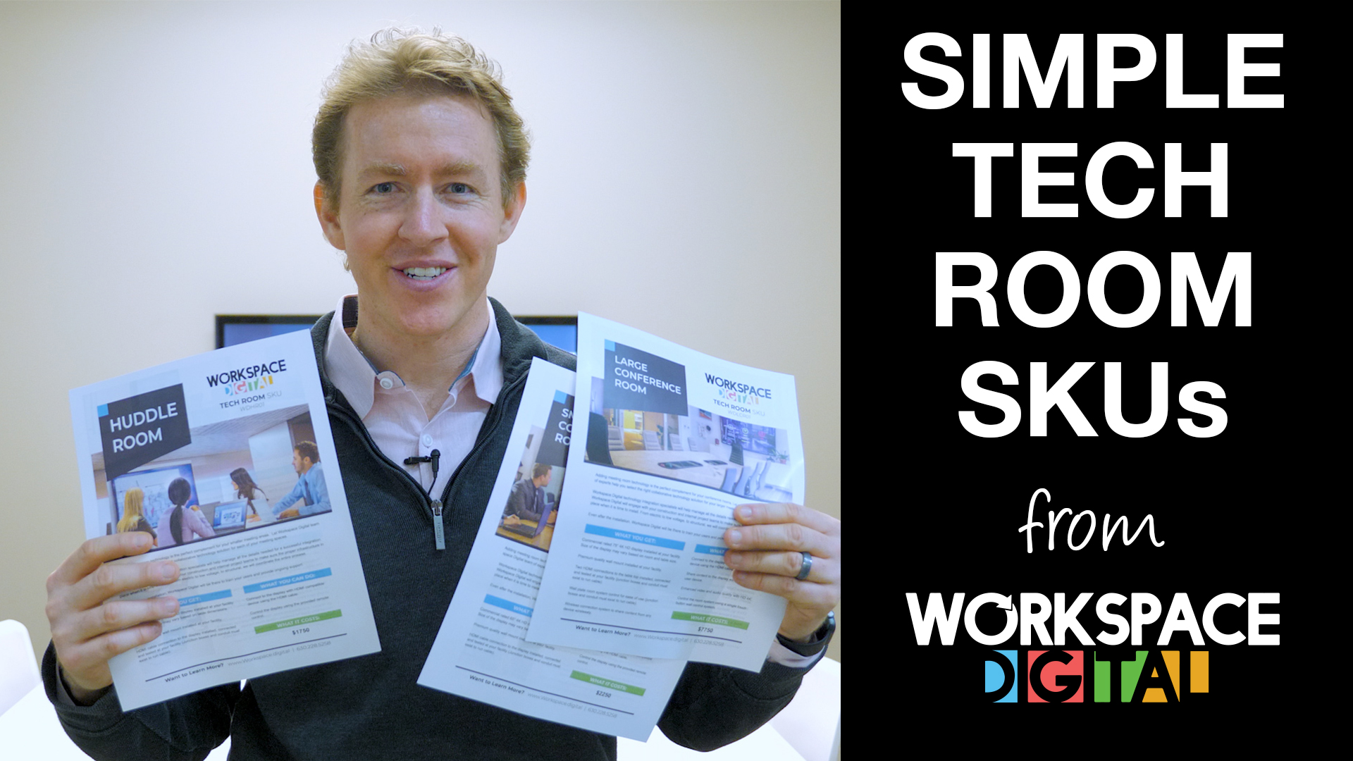 Workspace Digital Simple Tech Room SKUs