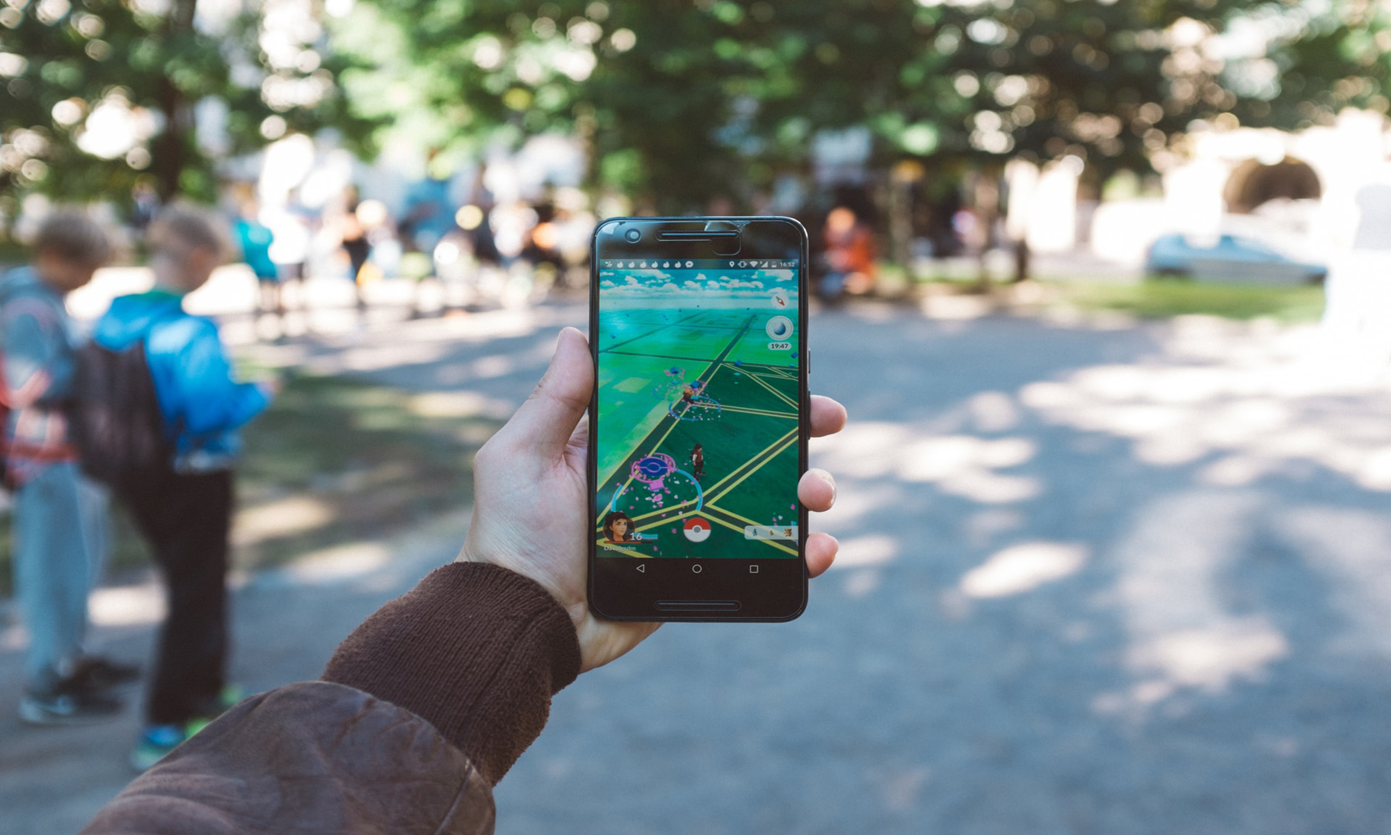 Pokemon on iPhone